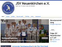 Tablet Screenshot of jsv-neuenkirchen.de